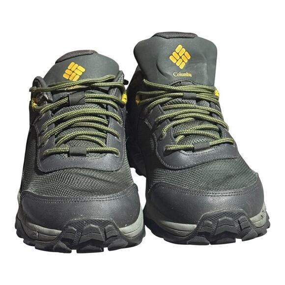 Columbia Omni Grip Hiking Shoes Men's Size 13 Gray Olive Trail Outdoor EcoLT - Picture 3 of 8